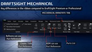 DraftSight Mechanical 2D CAD software - Image 2